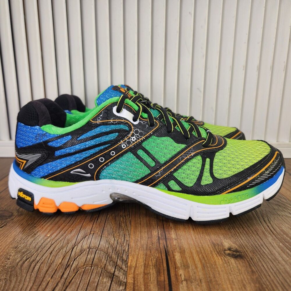 Abeo Rally Chameleon Running Walking Shoes Mens Sz 9M Green Vibram Sport Sneaker
